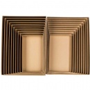 kraft paper box set of 10pcs