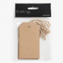 Kraft gift tag