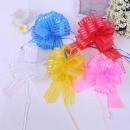 Organza Pompom Bows